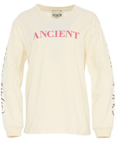 ATOIR 001 Long Sleeve T-Shirt - Natural