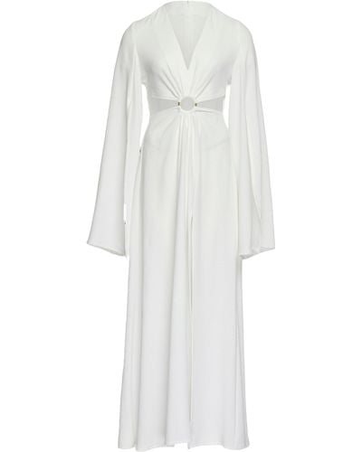 Nanas Athena Maxi Dress - White