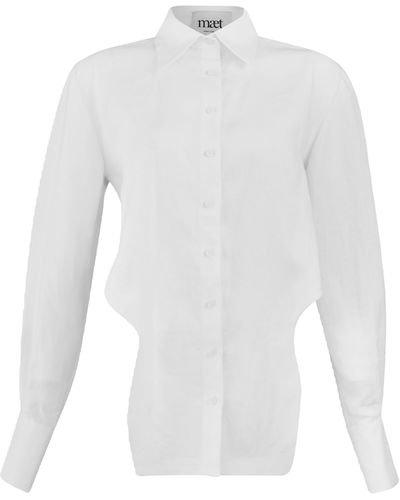 Maet Affra Linen Shirt - White