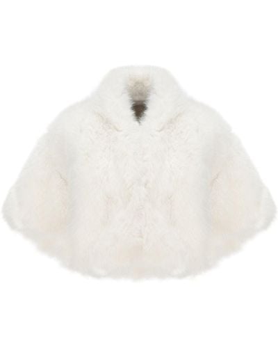 Nana Jacqueline Sophia Fur Coat () - White