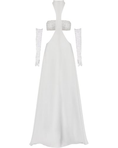 Vestiaire d'un Oiseau Libre Evangeline Dress - White