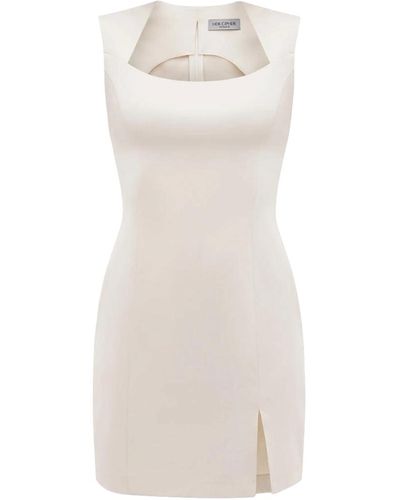 HER CIPHER Essential Mini Dress - White
