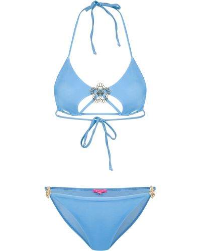 Declara Aster Iconic Bikini Set - Blue