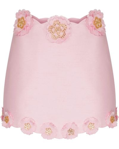 Declara Clover Iconic Skirt - Pink