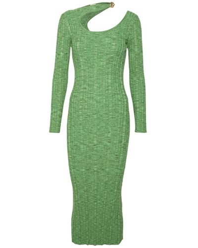 Cult Gaia Ebba Knit Dress - Green