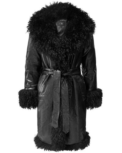 OW Collection Freya Coat - Black