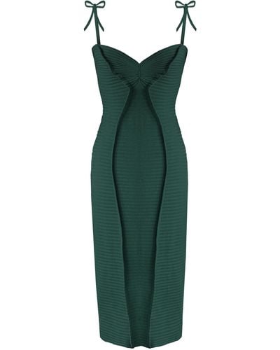 Georgia Hardinge Gaia Knit Dress - Green