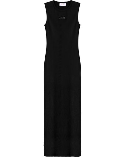 GIGII'S Soho Midi Dress - Black