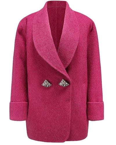 Nana Jacqueline Kendall Coat () - Pink