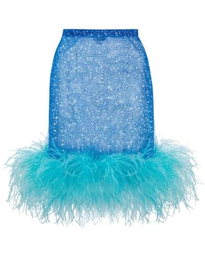 Santa Brands Baby Feathers Skirt - Blue