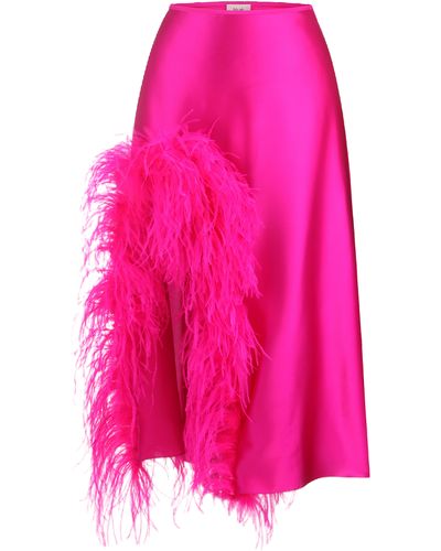 Nue Laetitia Skirt Feathers - Pink