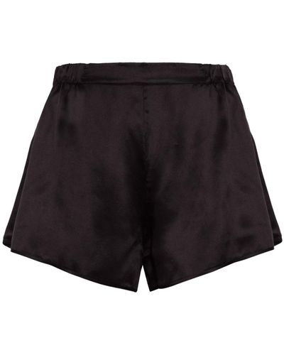 HERTH Yari: Gots Organic Silk Shorts - Black
