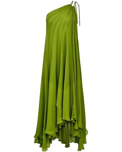 Francesca Miranda Jota One-Shoulder Dress - Green