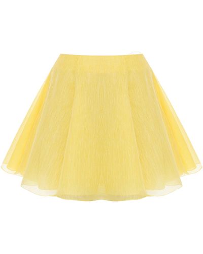 YVON Myosotis Skirt Mini - Yellow