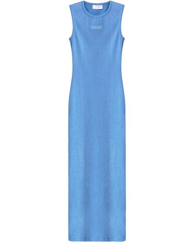 GIGII'S Soho Midi Dress - Blue