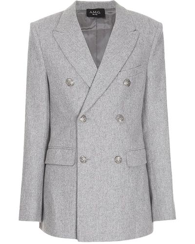 A.M.G Wool Jacket - Gray