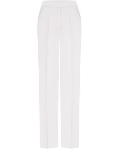 Nue Tailored Slim Pants - White