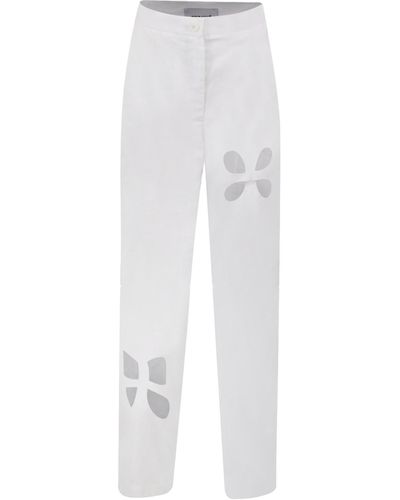 Maet Terfil Linen Pants - White