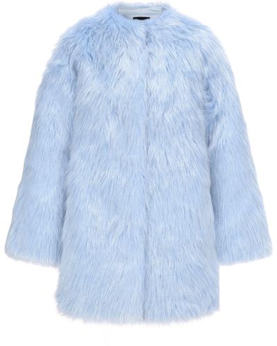 Nana Jacqueline Adeline Fur Coat () - Blue