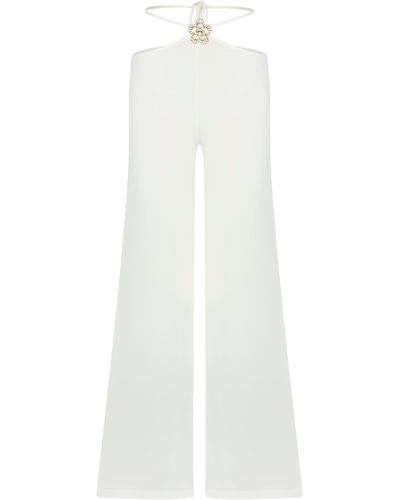 Declara Lily Iconic Pant - White