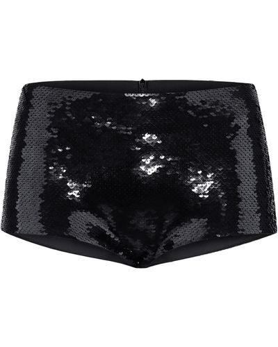 Nue Charli Sequin Shorts - Black