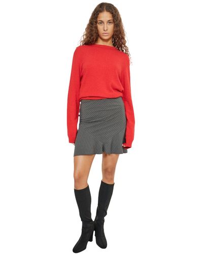 Musier Paris Teen Short Skirt - Red
