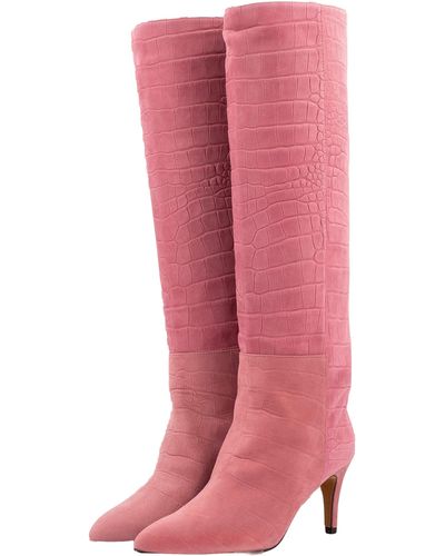 Toral Roma Tall Boots - Pink