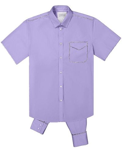 OMELIA Redesigned Shirt 40 L - Purple