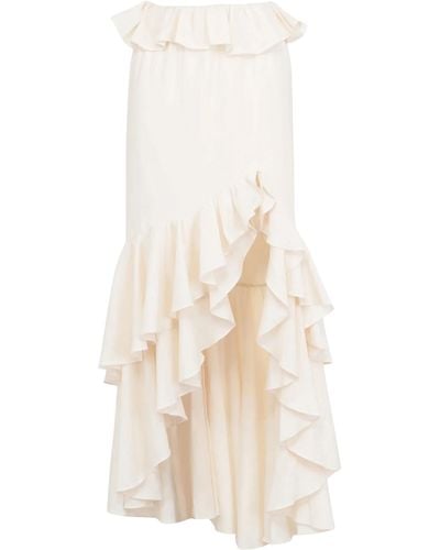 Amazula Raina Ruffed Skirt - White