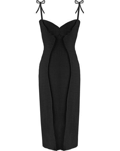Georgia Hardinge Gaia Knit Dress - Black