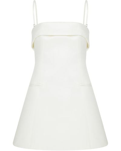 NAZLI CEREN Gaia Mini Dress - White