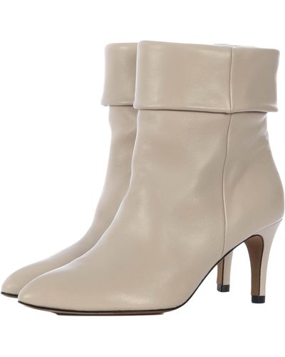 Toral Cream-Colored Ankle Boots - Natural