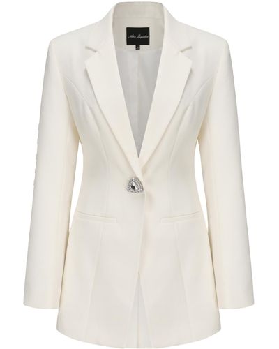 Nana Jacqueline Thalia Suit Jacket () (Final Sale) - White