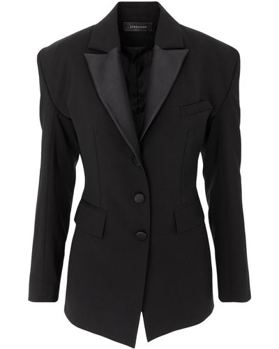 Aureliana Hourglass Tailored Blazer - Black