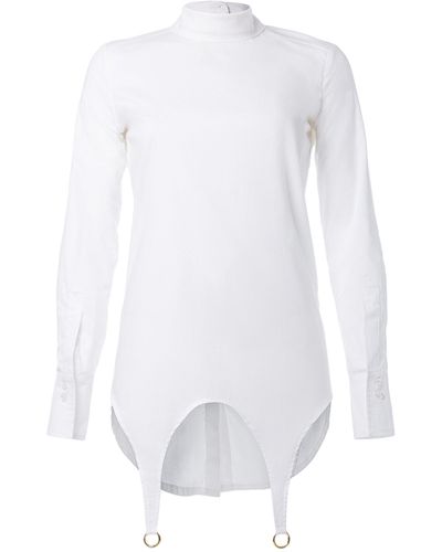Divalo Gianna Poplin Shirt - White