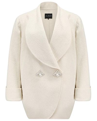 Nana Jacqueline Kendall Coat () - White