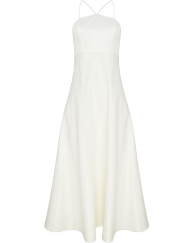 NAZLI CEREN Riley Midi Dress - White