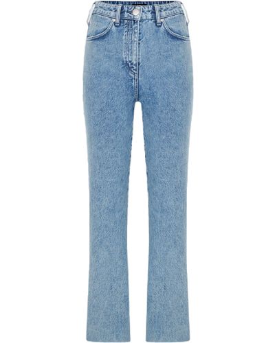 Ila Stella -Jeans With Star Accessories - Blue