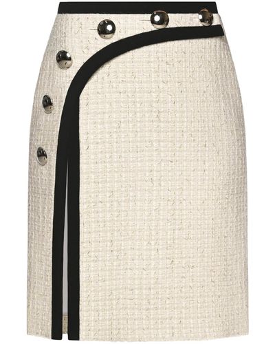 KEBURIA Tweed Midi Skirt - Multicolor
