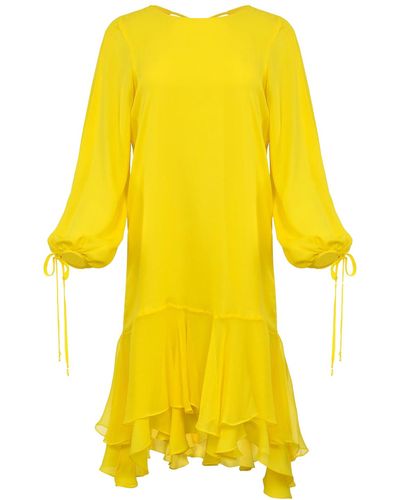Francesca Miranda Mika Mini Dress - Yellow