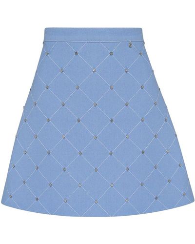 GURANDA Mini Skirt - Blue