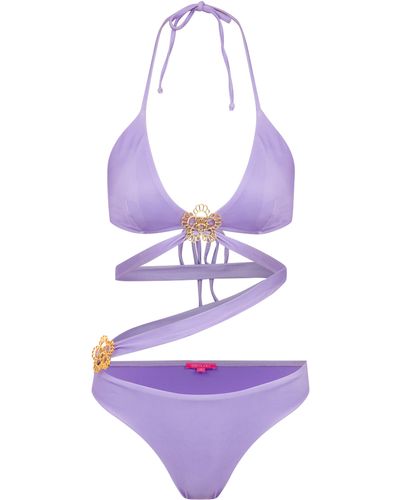 Declara Begonia Iconic Swimsuit - Purple