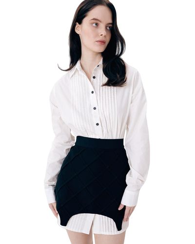 GURANDA Long Shirt With Bottoms - White
