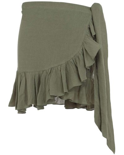 Amazula Lily Mini Skirt - Green