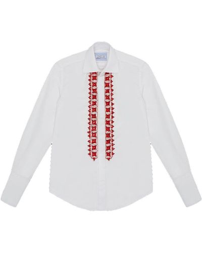 OMELIA Redesigned Shirt 73 Wr - White