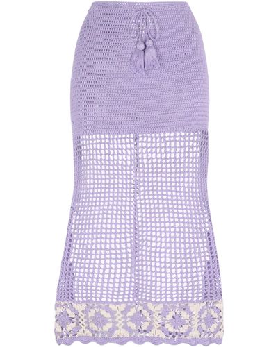 PEREGRINA Mi Niña Skirt - Purple