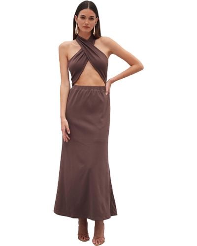 ATOIR Elevate Dress - Brown