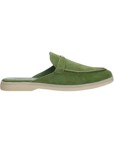 Lola Cruz Shoes Rhodes Slippers - Green