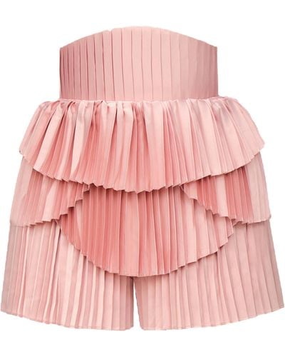 Andrea Iyamah Hibi Shorts - Pink