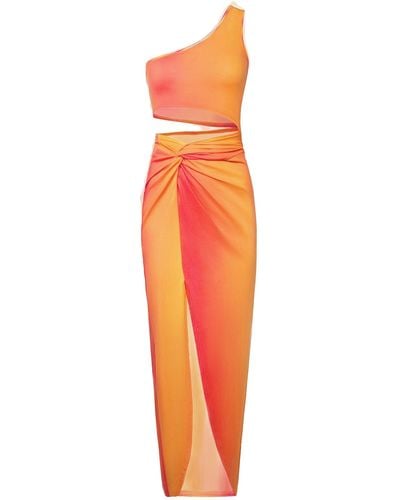OW Collection Isabel Dress - Orange